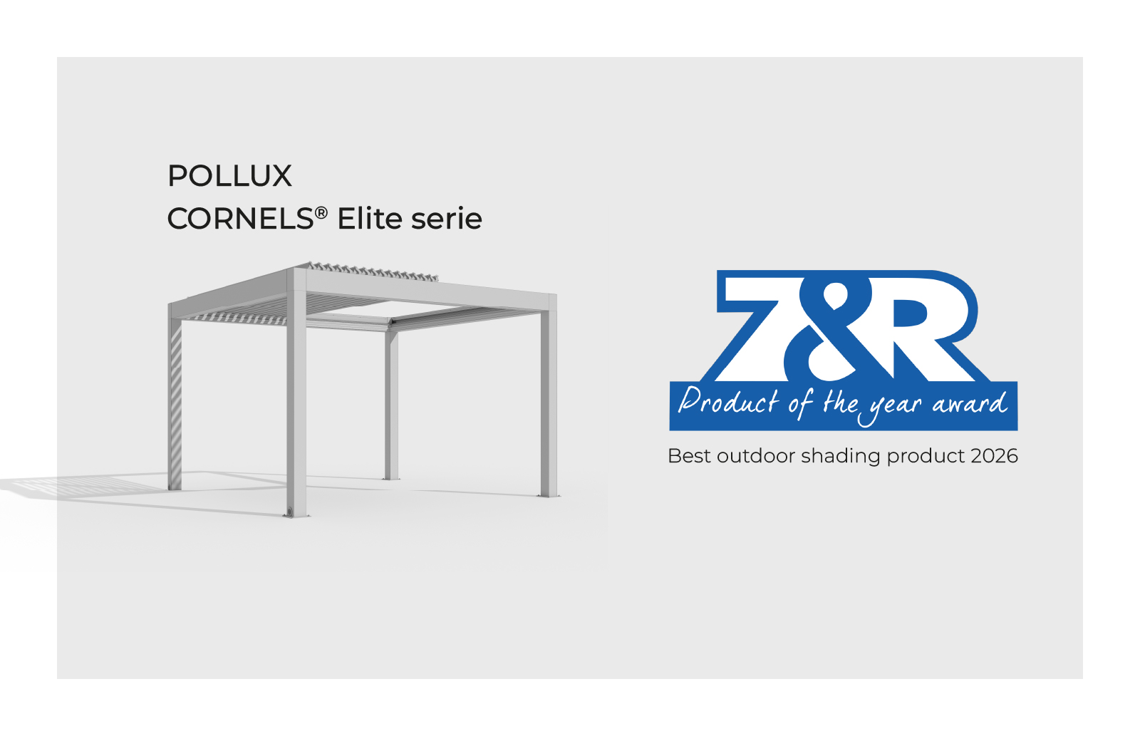 CORNELS POLLUX WINNAAR- Z R awards