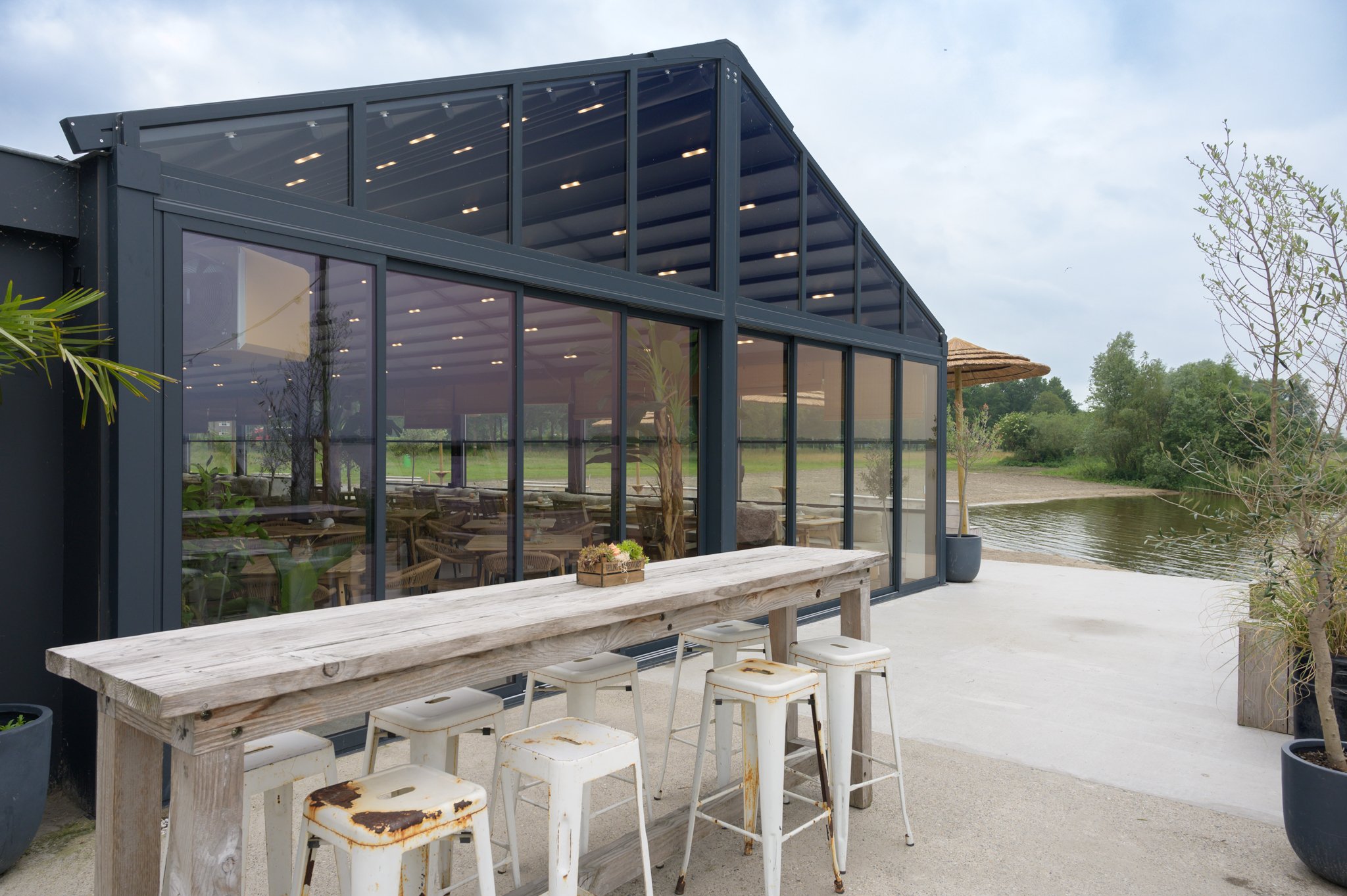 Dubbelglas schuifwanden